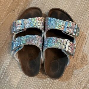 Kids Birkenstock Glitter Sandals